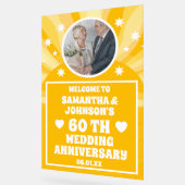 Sunshine Yellow Photo 60e anniversaire du Mariage (Angle)