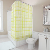 Sunshine Yellow Shower Curtain - Speld Douchegordijn (In situ)