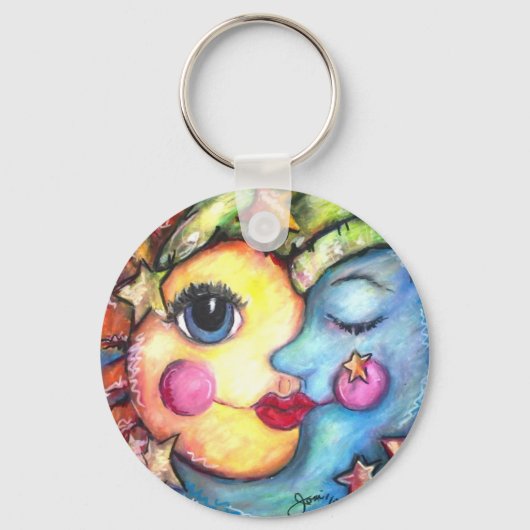 Sunshine & zzz's sleutelhanger (Voorkant)