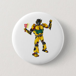 Sunstreaker Transformers Design Sticker Ronde Button 5,7 Cm