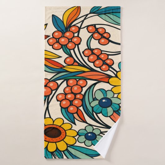 Sunstream Bloom (Serviette de bain)
