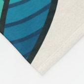 Sunstream Bloom Fleece Deken (Hoek)