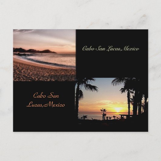 sunup, sundown cabane est belle carte postale (Devant)