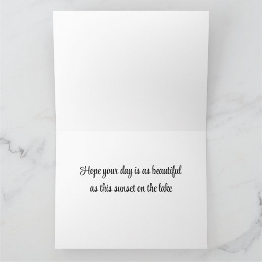 SUNUP TO SUNDOWN-ENJOY UW **BIRTHDAY** KAART (Binnen)