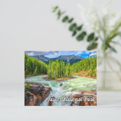 Sunwapta Herfsten, Jasper National Park Briefkaart (Staand voorkant)