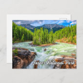Sunwapta Herfsten, Jasper National Park Briefkaart (Voorkant / Achterkant)