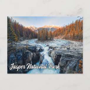 Sunwapta Herfsten, Jasper National Park Briefkaart