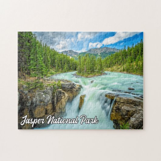 Sunwapta Herfsten, Jasper National Park Legpuzzel (Horizontaal)