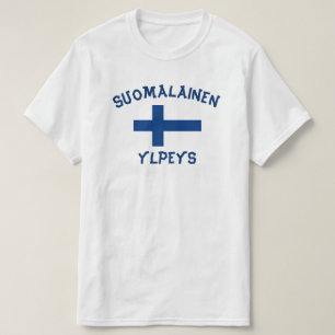 suomalainen ylpeys finish pride t-shirt