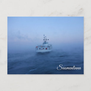 Suomenlinna ferry souvenir briefkaart