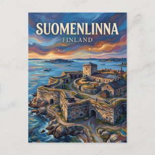 Suomenlinna Zeevesting Finland Briefkaart
