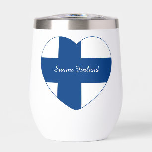 Suomi Finland Heart
