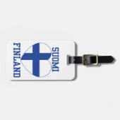 Suomi Finland label Bagagelabel (Voorkant horizontaal)