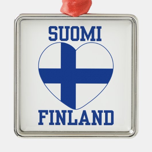 SUOMI FINLAND ornament (Voorkant)