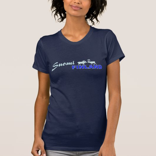 Suomi Finland T-shirt (Voorkant)