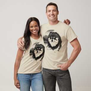 SUOMI - Finse Lapphund - voorste kunst kiest stijl T-shirt