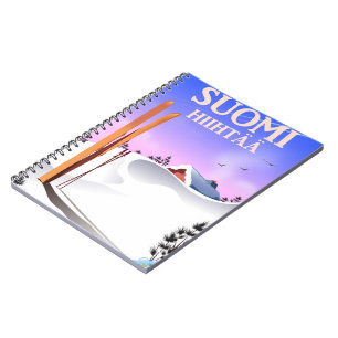 Suomi Hiihtää (Finland tot de ski) Notitieboek