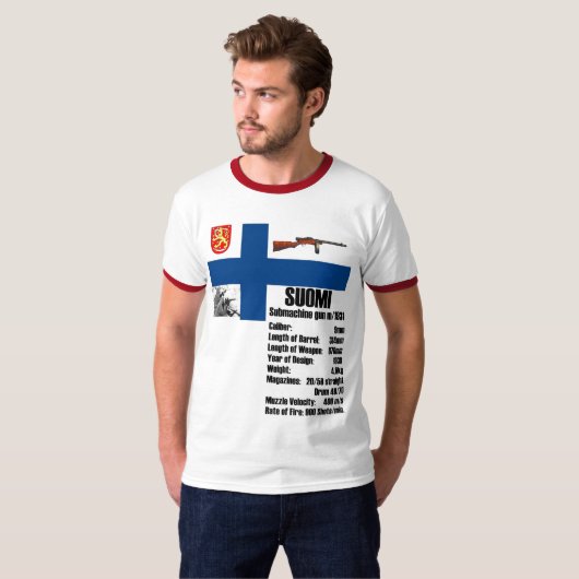 Suomi M/31 T-shirt (Voorkant volledig)