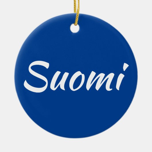 Suomi-Ornament / Fins Ornament / Kerstmis (Voorkant)