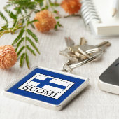 Suomi Sleutelhanger (Zijkant)