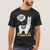 Sup Alpaca Costume Llamas Llama T-shirt (Voorkant)