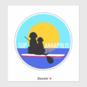 SUP Annapolis Dogs Vinyl Sticker (Vel)
