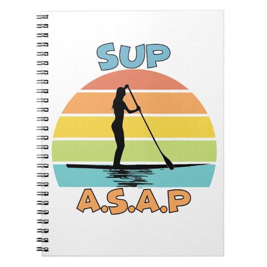SUP ASAP stand-up opvulling Notitieboek (Voorkant)