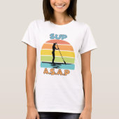 SUP ASAP stand-up opvulling T-shirt (Voorkant)