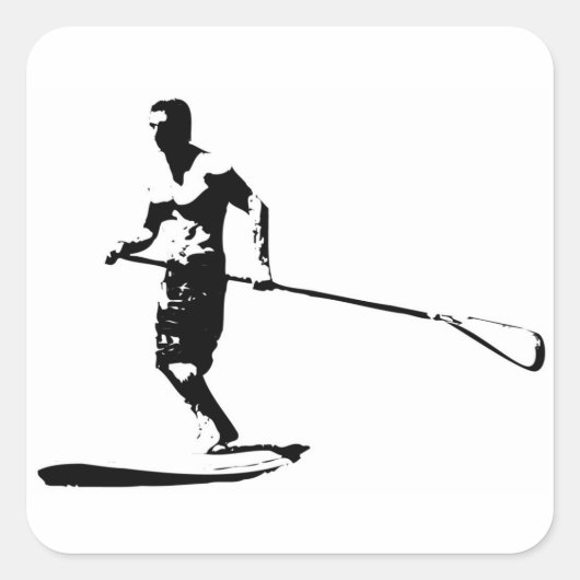 SUP BRAH VIERKANTE STICKER (Voorkant)