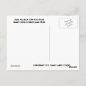 SUP DAWG? Doggy Briefkaart (Achterkant)