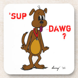 SUP DAWG? Doggy Cork Onderzetter
