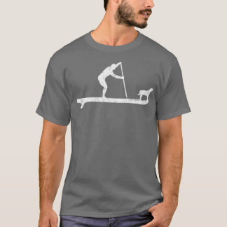 SUP Dog stand up Paddle Board Surf T-shirt