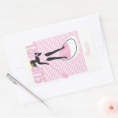 SUP Girl Rechthoekige Sticker (Envelop)