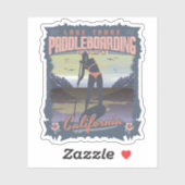 SUP - LAKE TAHOE CALIFORNIA STICKER (Vel)