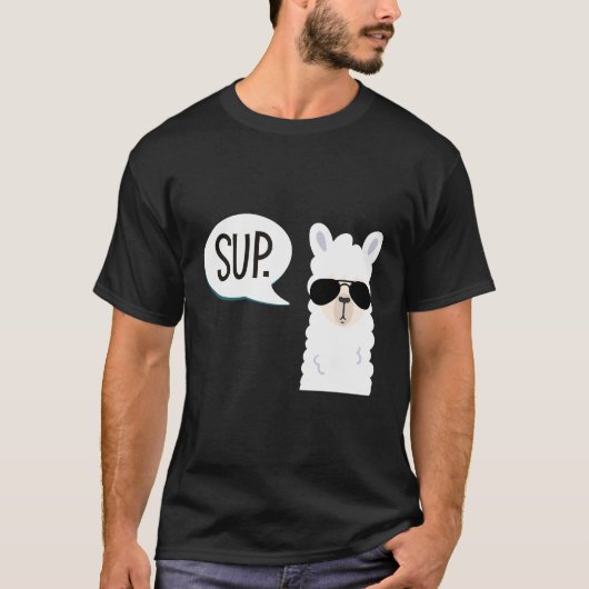 Sup Llama T-shirt (Voorkant)