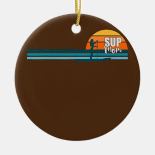 SUP Ma SUP Paddle Board Keramisch Ornament
