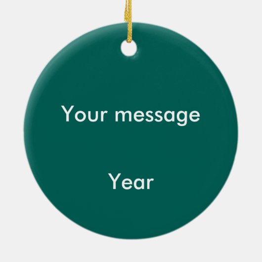 SUP Man Keramisch Ornament (Achterkant)