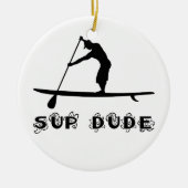 SUP Man Keramisch Ornament (Voorkant)