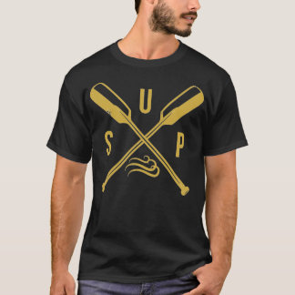 SUP Shirten Paddleboard Stand-up Vintage R T-shirt