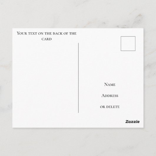 SUP stand up peddelen vakantie retro Briefkaart (Achterkant)