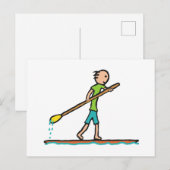 SUP Stand-up tapelboard Briefkaart (Voorkant / Achterkant)