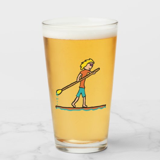 SUP Stand-up tapelboard Glas (Voorkant gevuld)