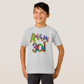 Super 30 T-shirts et cadeaux d'anniversaire (Devant entier)