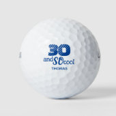 Super 30e anniversaire balles de golf 30 ans fête (Devant)