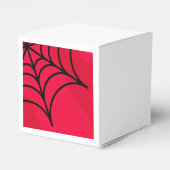 Super 5 Red Black Web Comic 5th Birthday Bedankdoosjes (Achterkant)