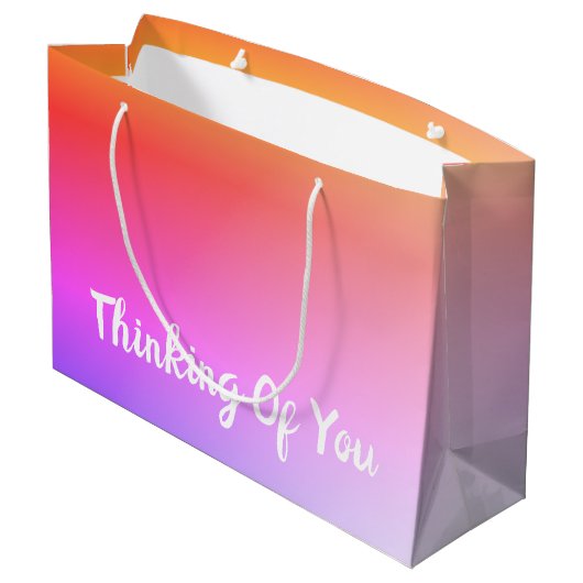 Super  aan je denken groot cadeauzakje (Achterkant Gekanteld)