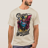 Super aangespoord: Cowboy Superhero T-shirt (Voorkant)