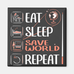 Super aardrijkskunde leraar redt wereld dank u ges magneet