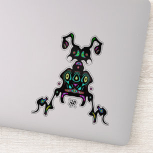 Super-achtige wezens sticker