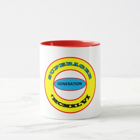 SUPER AGER Mug (Centre)